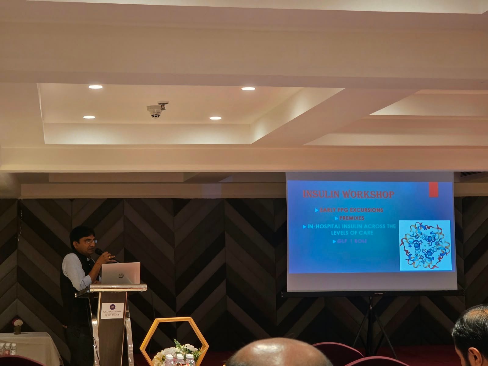 A clinical presentation during the Insulin Workshop
