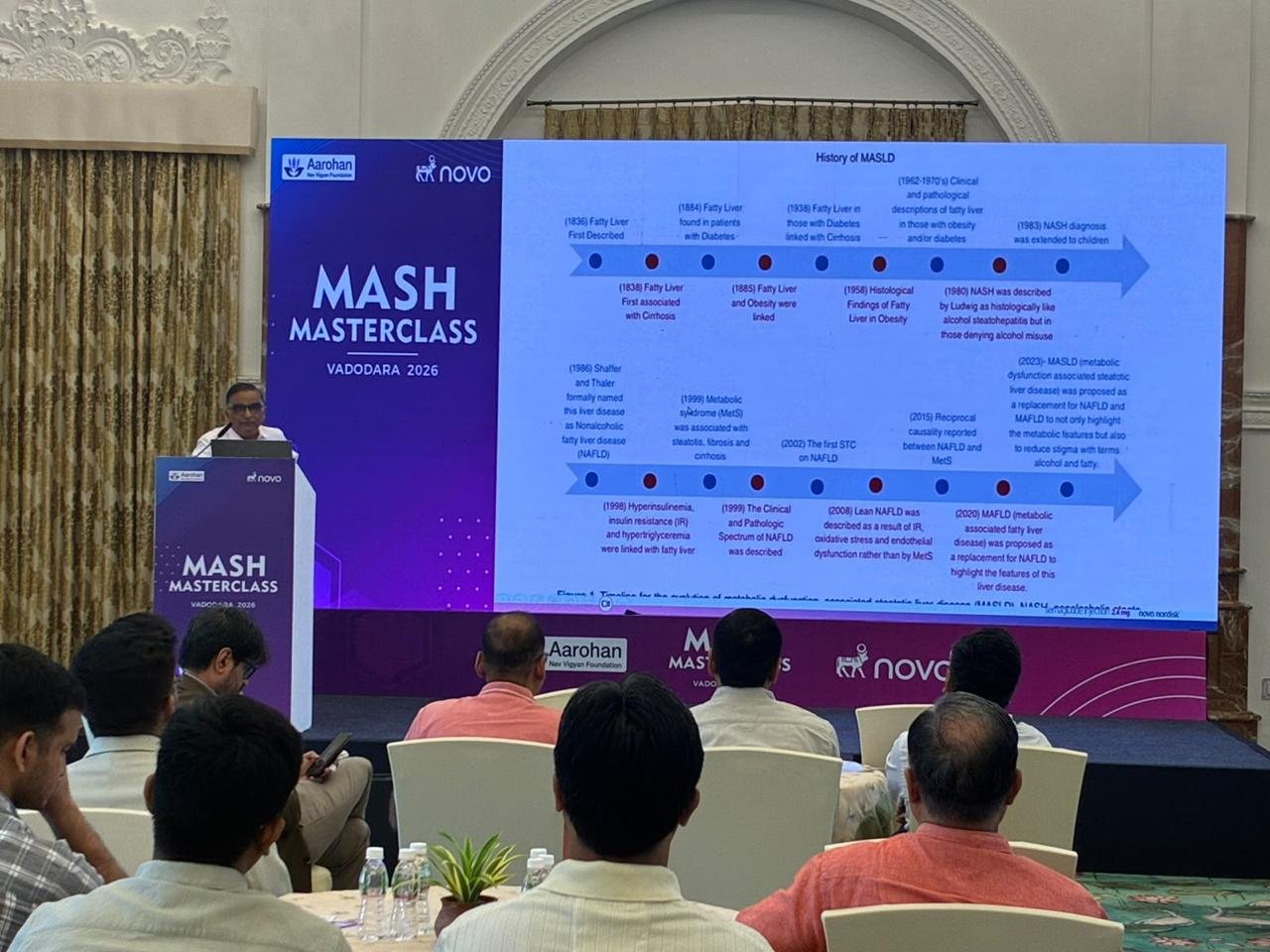 Presentation during the MASH Masterclass